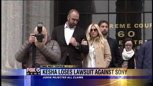 TMZ: Judge rejects Kesha's lawsuit against Sony