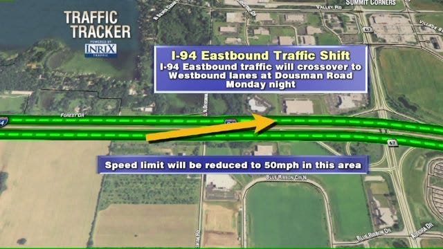 Attention drivers: Work begins soon on stretch of I-94 in Waukesha County