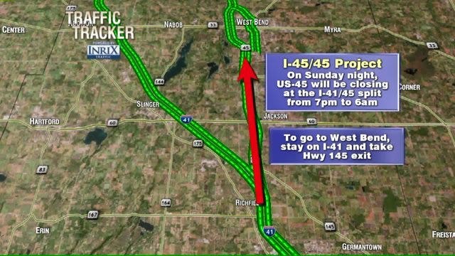 Attention drivers: Get ready for some overnight closures on the Zoo Interchange