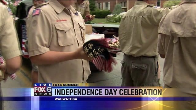 Wauwatosa breaks out the red, white and blue for its 4th of July parade
