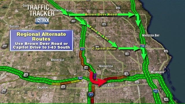 Drivers take note: More changes are coming to I-94 and the Zoo Interchange