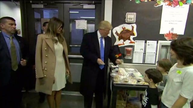 Donald Trump casts ballot: "It's a great honor, a tremendous honor"
