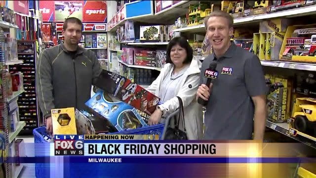 Black Friday draws in shoppers looking for great deals. especially on toys