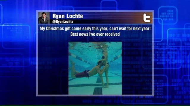 Ryan Lochte is expecting his first child -- how he broke the news on social media