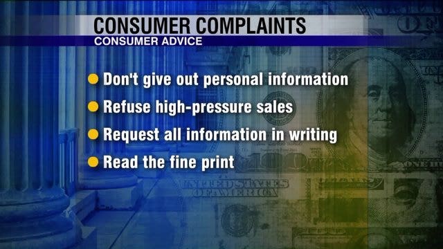 More than 10,000! That's how many consumer complaints Wisconsin received in 2016