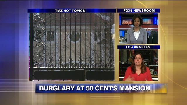 TMZ: 50 Cent's mansion turns into a crime scene