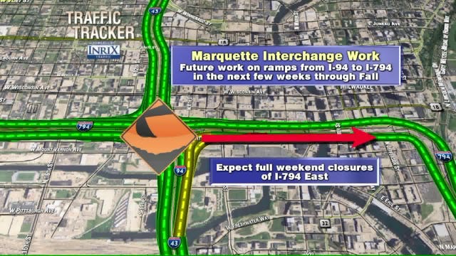 Overnight full closures: List of upcoming construction that may impact your commute