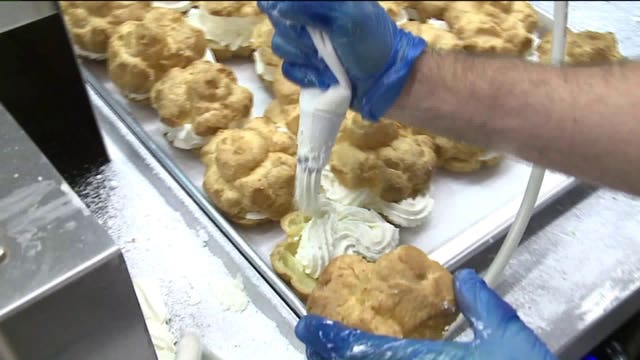 Cream Puffs, sold at the State Fair since 1924, is the most popular food item among Fairgoers