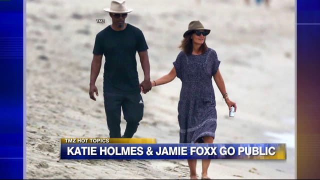 TMZ: Jamie Foxx and Katie Holmes not hiding their relationship anymore
