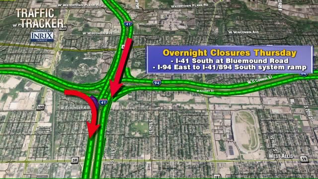 Overnight full closures: Zoo Interchange construction that could impact your commute