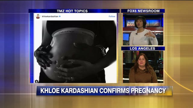 Khloe Kardashian confirms pregnancy