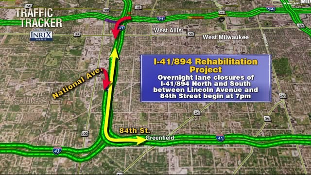 Overnight full closures: A look at the upcoming construction that could impact your commute