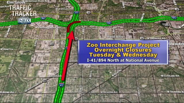 Overnight closures: The upcoming construction that could impact your commute