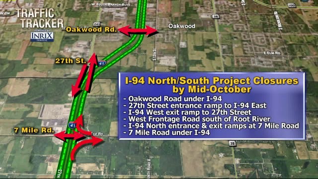 Attention drivers: A look at the upcoming construction on I-94 that could impact your commute