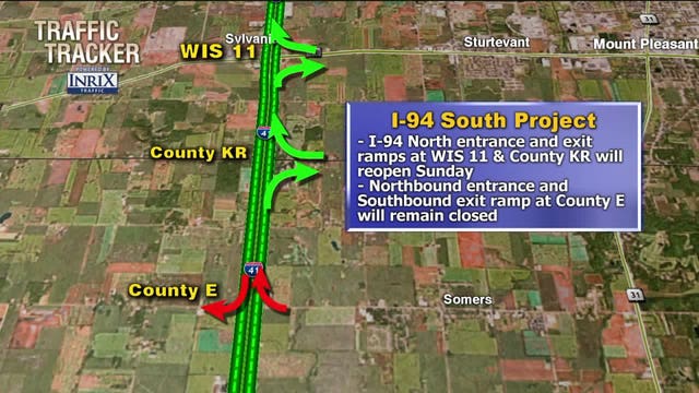 Traffic Update: A look at the upcoming construction that could impact your commute