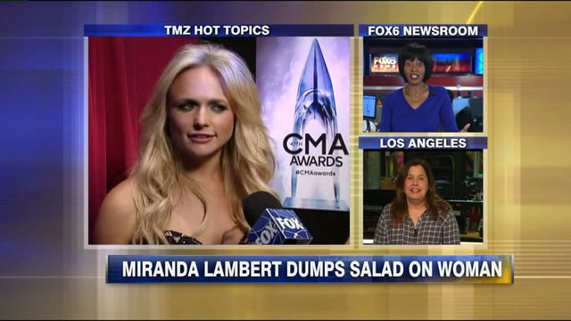 TMZ: Miranda Lambert dumps salad on woman during argument in restaurant