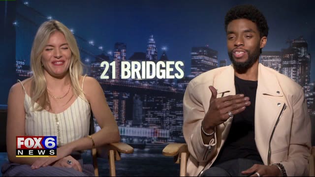 Gino talks with the stars of '21 Bridges' about golden era of cinema