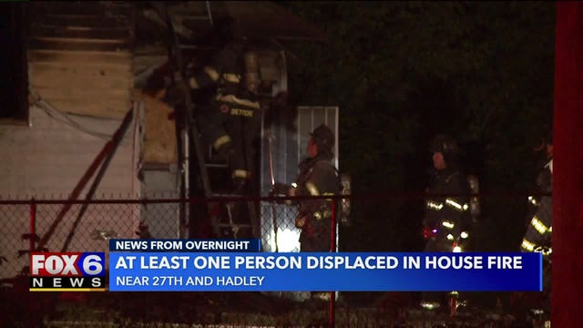 House fire displaces 1 near 27th and Hadley, Red Cross called for aid