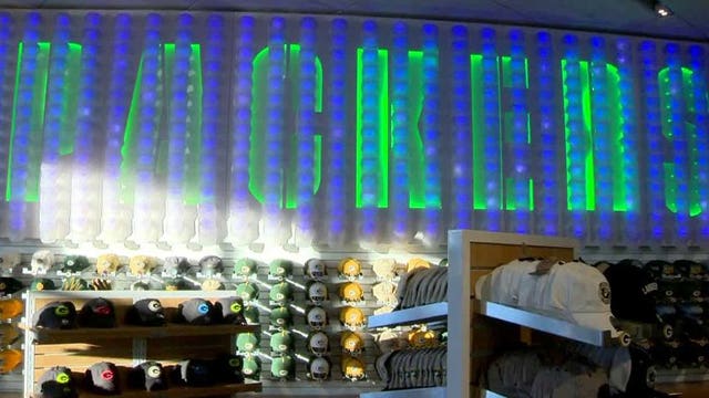 One-of-a-kind shopping experience: Packers Pro Shop hosts grand opening celebration