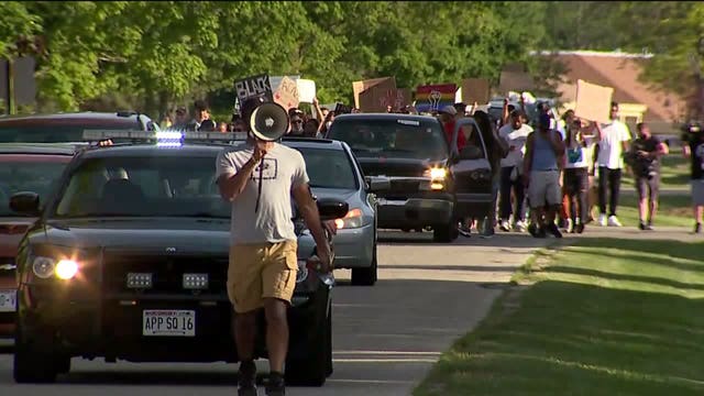 Protesters calling for justice, police reform, gather for the 18th day in the North Shore