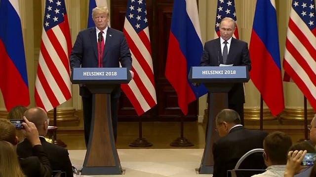 Wave of condemnation hits Pres. Trump after Putin's denial of interfering in the 2016 elections