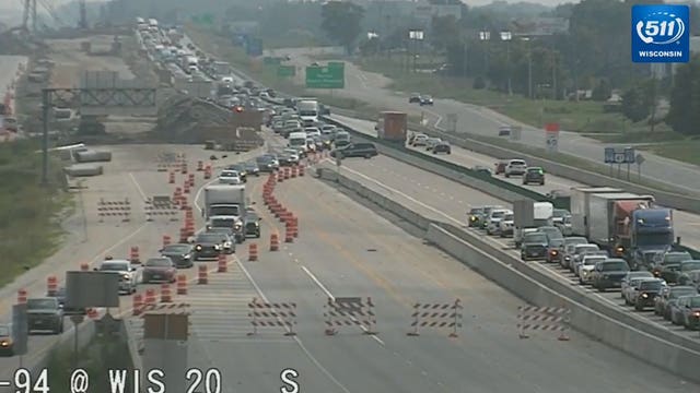 All clear: NB lanes on I-41/94 north of Kraut Road reopen following crash