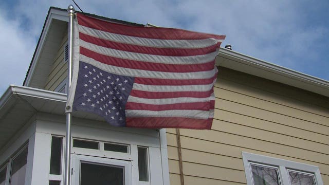 Racine man whipping up controversy over flag