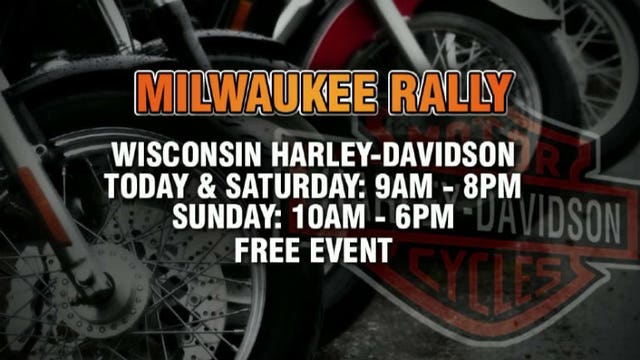 The 2014 Milwaukee Rally is underway! Justin hangs at Wisconsin Harley-Davidson with details