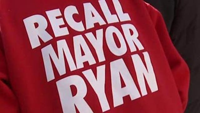 Petition report to recall Mayor Bob Ryan delivered to City Council