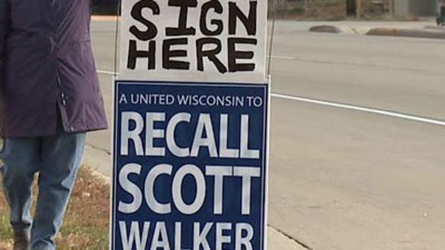 Dems collect recall signatures, Walker launches ad campaign
