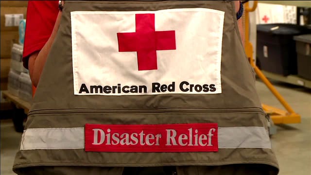 Dozens of Red Cross Wisconsin volunteers are now helping in Texas, Florida