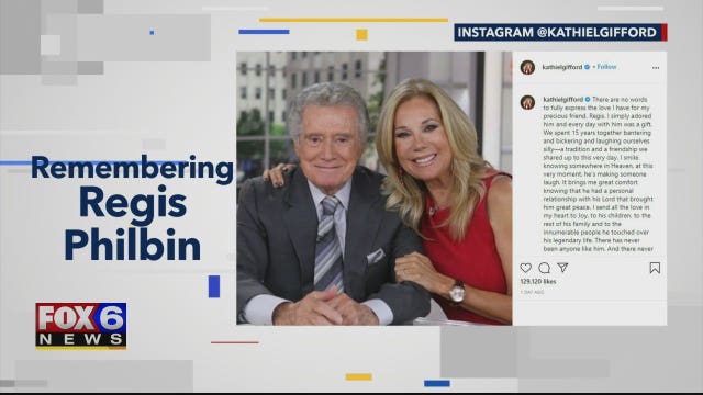 Remembering Regis Philbin: A look at the tributes pouring in for legendary TV host