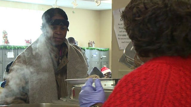 175 of Milwaukee's homeless served warm, home cooked Christmas meals at Repairers of the Breach
