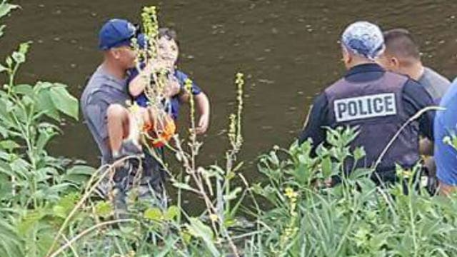 Alert on, off-duty MPD officers rescue 6-year-old boy with autism from river near Miller Park