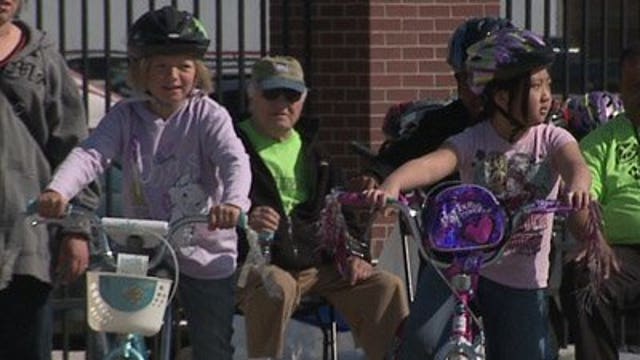MPS students learn about bicycle safety at State Fair Park