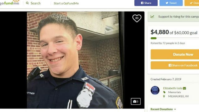 GoFundMe page set up for fallen MPD Officer Rittner