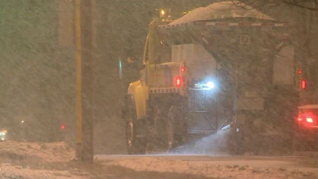 Drivers, exercise caution! Wintry mix makes for messy morning commute