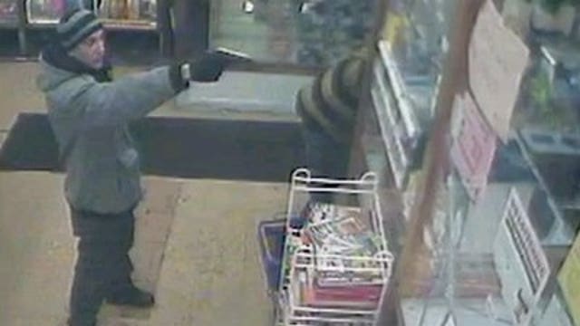Robbery of Mother's Foods in Milwaukee caught on camera