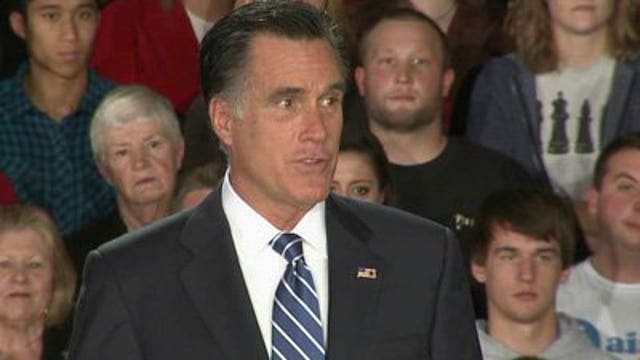 Mitt Romney to campaign into Election Day Tuesday