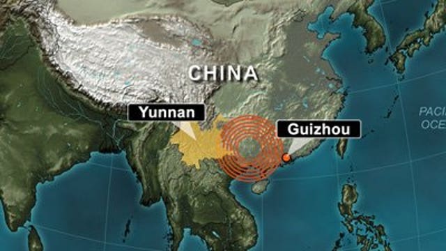 Bodies found after landslide buries 18 schoolchildren in China