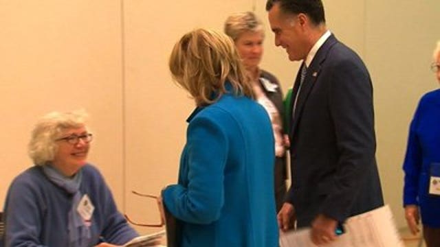 Gov. Romney, Ann Romney cast ballots in Massachusetts