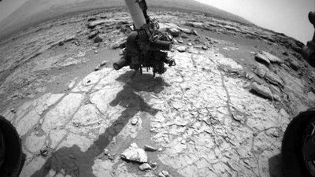 Mars rover driver leaves the steering wheel