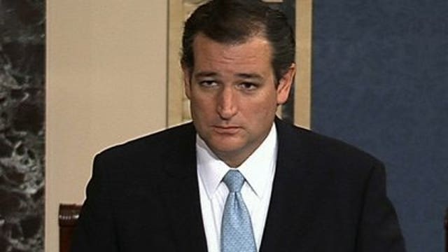 Sen. Ted Cruz halts Obamacare attack almost 22 hours later