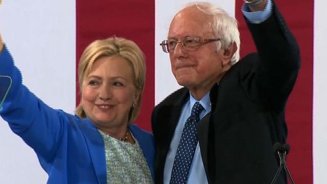 Bernie Sanders to stop in Madison, Green Bay Wednesday, October 5th to campaign for Hillary Clinton