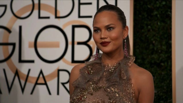 Model Chrissy Teigen says President Trump blocked her on Twitter