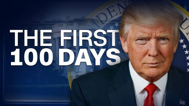 President Trump's first 100 days: A president's very public education