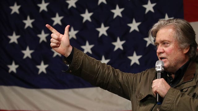 Pres. Trump blasts Steve Bannon over book that called 2016 meeting 'treasonous,' says ex-aide 'lost his mind'