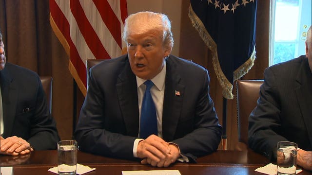 Pres. Trump goes for 1st medical checkup since becoming president