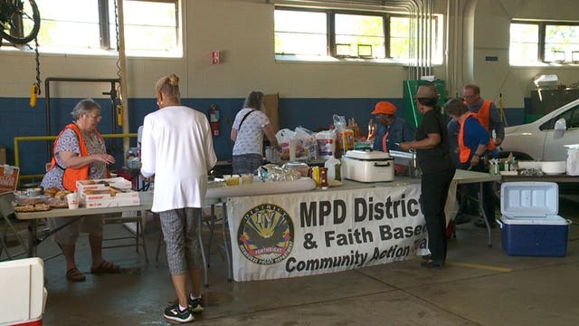 'They're loved and appreciated:' Salvation Army hosts breakfast, lunch, dinner for police