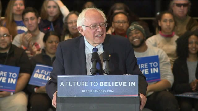 Bernie Sanders on WI presidential primary: "If there's a large voter turnout, we will win here"
